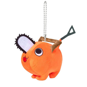 Planet Gates D 10CM New Chainsaw Man Pochita Cosplay Cute Anime Plush Doll Key Chain Stuffed Pendant Plush Toys Keychains for Kids Christmas Gifts