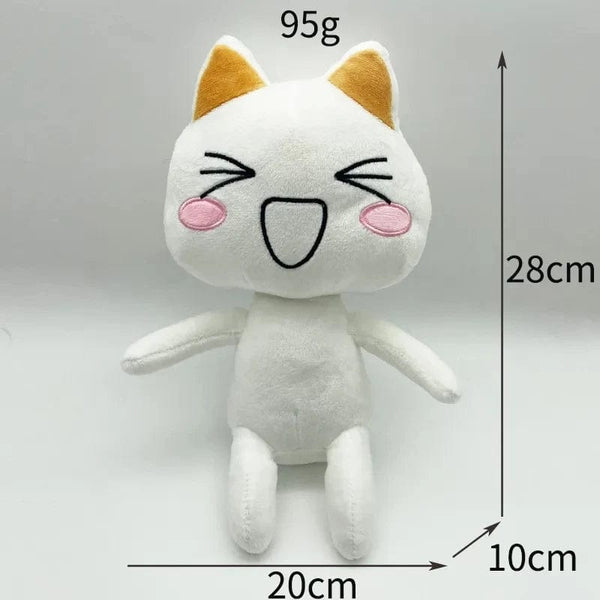 Planet Gates D 28cm Kawaii Toro Inoue The Cat Plush Toy Soft Anime Cartoon Animal Doll Room Decorations Birthday Gifts Christmas Gifts for Kids