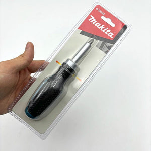 Planet Gates D-58833 Makita D-58833 Ratchet Screwdriver 1/4" 25mm PH2 Positive Negative Magnetic Poles Screw Hand Tool Attachments