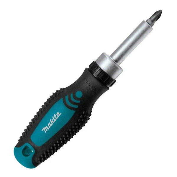 Planet Gates D-58833 Makita D-58833 Ratchet Screwdriver 1/4" 25mm PH2 Positive Negative Magnetic Poles Screw Hand Tool Attachments