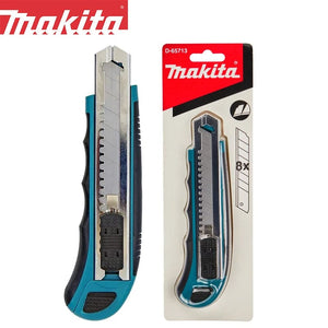 Planet Gates D-65713 Makita D-65713 Multifunctional Art Knife 8X Blades Easy Loading Household DIY Cropping Cutting Hand Tool
