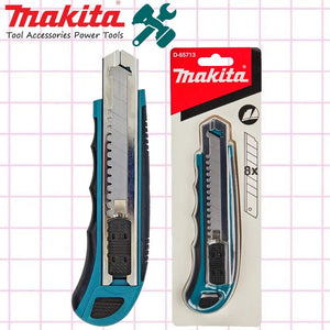 Planet Gates D-65713 Makita D-65713 Multifunctional Art Knife 8X Blades Easy Loading Household DIY Cropping Cutting Hand Tool