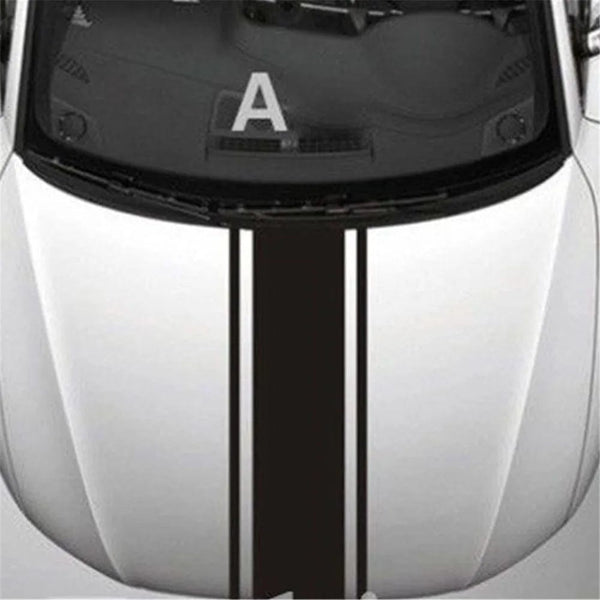 Planet Gates D / Blue Hood Car Sticker Personalized Stripe Stickers Auto Modified Body Sticker Hot-selling Car Accessories Decoration Covering Film