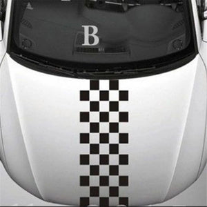 Planet Gates D / Blue Hood Car Sticker Personalized Stripe Stickers Auto Modified Body Sticker Hot-selling Car Accessories Decoration Covering Film