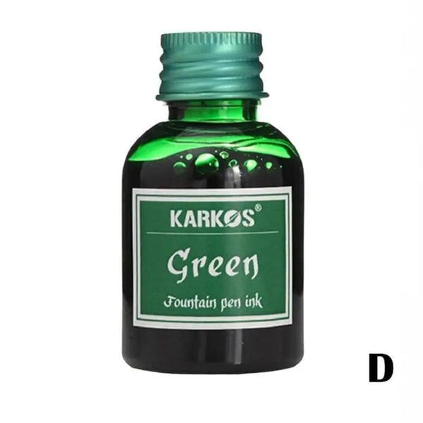 Planet Gates D / China 1 Bottle Pure Colorful 30ml Fountain Pen Ink Universal Refill Ink Stationery School Brand New Product Peace And Happiness