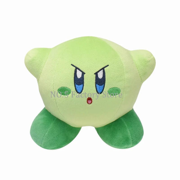 Planet Gates D green Kirby Kawaii Star Kirby Plush Doll Heart Kirby Quality Cartoon Stuffed Peluche Toys For Children Christmas Birthday Great Gift