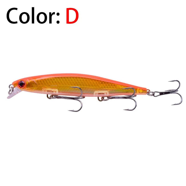 Planet Gates D Proleurre Fishing Lures 11cm 13.8g Sinking Minnow Wobblers Plastic Artificial Baits With Hook for Bass Pike Carp Swimbait Tackle
