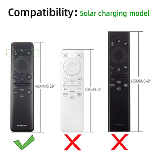 Planet Gates D Silicone Protective Cover for Samsung Smart TV Remote Control BN59-01432A/01432B/01432D/01432J/01436B Solar Cell Remote Case