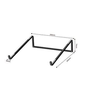 Planet Gates D0119-SILVER Laptop Stand For Macbook Folding Adjustable Aluminum Computer Pc Tablet Stand Notebook Tablelaptop Holder Heat Dissipation