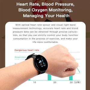 Planet Gates D18 Smart Watch Men Women Smartwatch Blood Pressure Waterproof Digital Watches Sports Fitness Tracker Watch for apple watch band