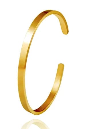 Planet Gates D1835-1 Stainless Steel Bracelets Vintage Men's Fashion Woven Twist Texture Bangles For Women Jewelry Statement Streetwear Goth Gifts