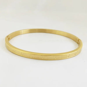 Planet Gates D1835-1 Stainless Steel Bracelets Vintage Men's Fashion Woven Twist Texture Bangles For Women Jewelry Statement Streetwear Goth Gifts
