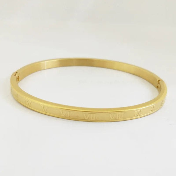 Planet Gates D1835-1 Stainless Steel Bracelets Vintage Men's Fashion Woven Twist Texture Bangles For Women Jewelry Statement Streetwear Goth Gifts