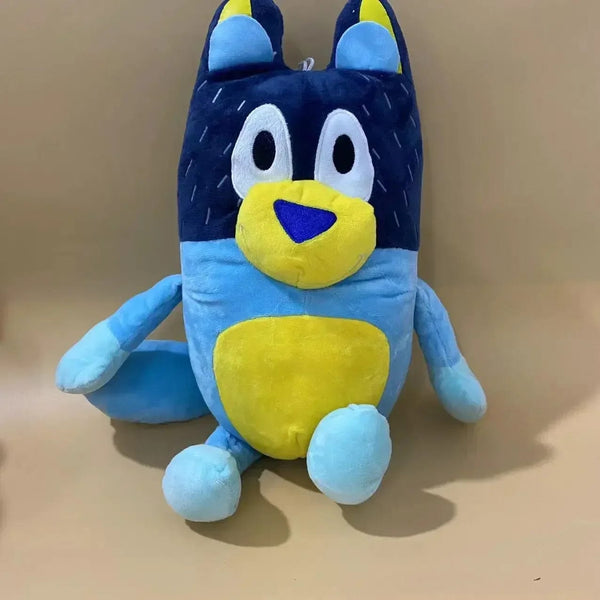 Planet Gates dad / 44-45cm 10-45CM Bluey Family Plush Toys Cute Simulation Pet Dog Patrol Bingo Sister Kawai Plush Children'S Toy Doll Birthday Gift Toy