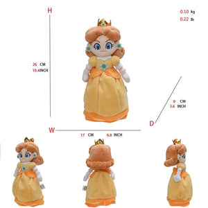 Planet Gates Daisy Princess Peach Mario Plush Toys Kawaii Stuffed Dolls Cartoon Cute Dolls Birthday Christmas Gift For Kids Collection