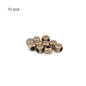 Planet Gates dark 10pcs Brass Small Beads Paracord Umbrella Rope Cord DIY Bead Keychain Bracelet