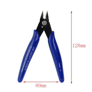 Planet Gates dark blue 1PC 170 Universal Pliers DIY Electronic Diagonal Side Cutting Nippers Wire Cable Cutter Hand Tools