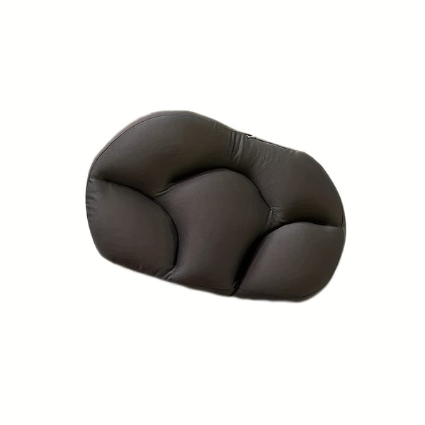 Planet Gates Dark Gray 1pc Sleep Pillow, Soft Bed Pillow Micro Egg Shaped Pillows, Breathable Cervical Foam Pillow, 3D All-Round Deep Sleep Pillow For Men Women