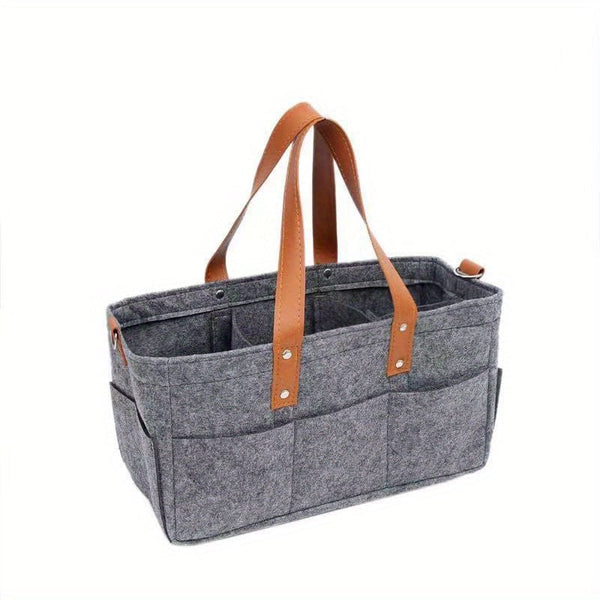 Planet Gates Dark Gray Folding Storage Bag, For Trunk, Household, Multifunctional Hanging Bag, Hanging Basket Cart, Portable Bag, Practical Supplies For Car