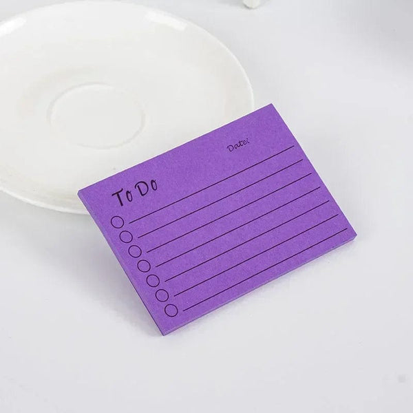 Planet Gates dark green 50sheets Memo Pads Kawaii Solid To Do List Tearable Message Notes Daily Planner Sticky Notes Korean Stationery Writing Pads