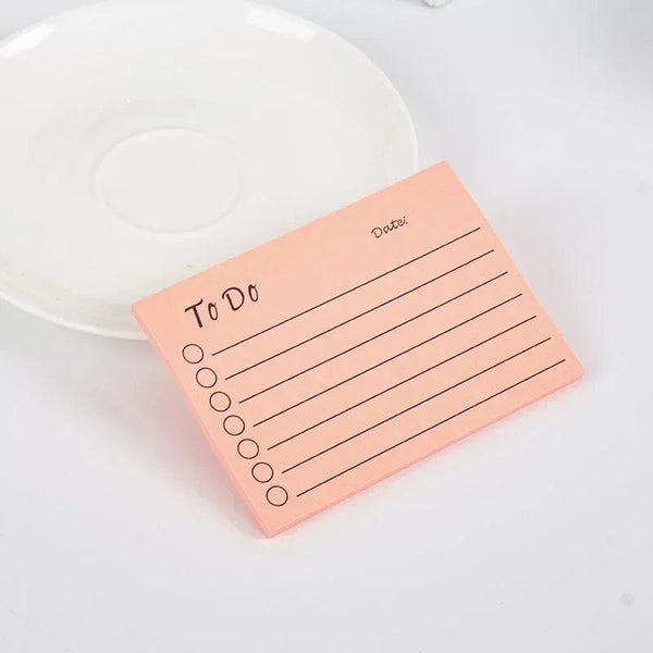 Planet Gates dark green 50sheets Memo Pads Kawaii Solid To Do List Tearable Message Notes Daily Planner Sticky Notes Korean Stationery Writing Pads