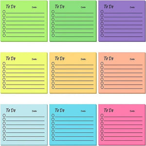 Planet Gates dark green 50sheets Memo Pads Kawaii Solid To Do List Tearable Message Notes Daily Planner Sticky Notes Korean Stationery Writing Pads