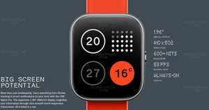 Planet Gates Dark Grey Global Version CMF by Nothing Watch Pro 1.96" AMOLED Bluetooth 5.3 BT Calls with AI Noise Reduction GPS Smartwatch CMF watch Pro