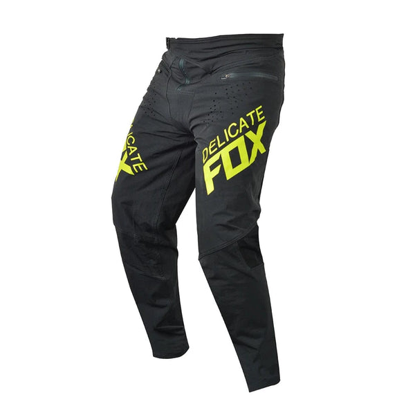 Planet Gates Dark Grey / XXXL(40) Delicate Fox Flexair Mach MTB Pants MX Motocross Motorcycle Bicycle Off Road Dirt Bike BMX DH Enduro Mountain Downhill Racing