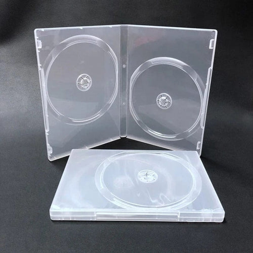 Planet Gates Dark Khaki High Quality Plastic CD Game Case Cover Protective Box For PS2 PS3 Game Disk Holder CD DVD Discs Storage Box DIY Accessories