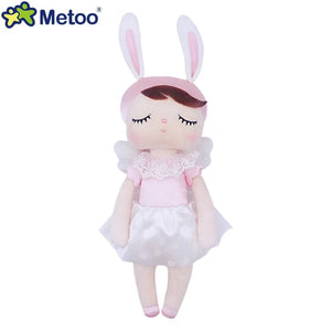 Planet Gates Dark Khaki Original Metoo Doll Full Series Angela Stuffed Doll Curls Angel Fruits Dress Up Wedding Plush Toys Baby Kids Gift