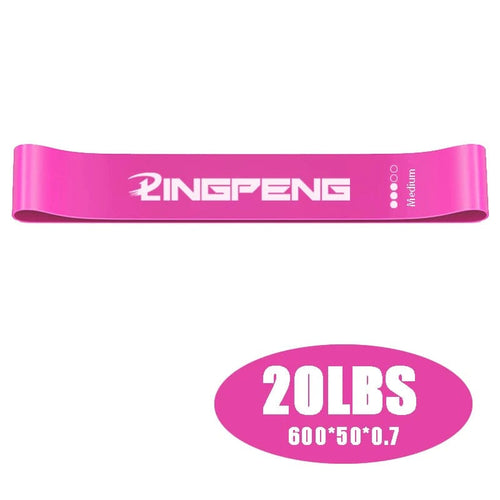 Planet Gates dark pink LINGPENG Resistance Band Set for Men and Women 5 Elastic Bands with Different Resistance Levels for Long Workouts Home Gym