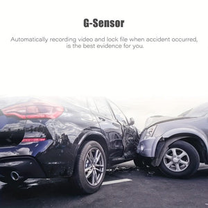 Planet Gates Dash Cam For Cars, Front And Inside, 1080P Dual Camera With IR Night Vision, Loop Recording, Car DVR Black- Box With 5.08 Cm IPS Screen