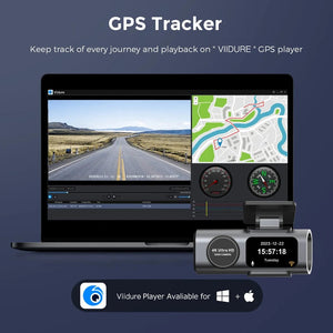 Planet Gates Dash Cam UHD 4K+1080P Dual Lens Car Recorders With WiFi HD IR Night Vision Camcorder G-Sensor Car DVR Black Box