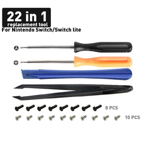 Planet Gates DATA FROG 3D Analog Joystick Thumb Stick Compatible Nintendo Switch Joy Pad Replacement Repair Kit Tool for Switch Lite