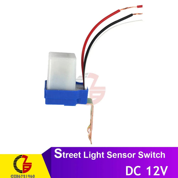 Planet Gates DC 12V Automatic Auto On Off Photocell Street Light Switch AC/DC 12V 10A Photo Control Photoswitch Sensor Switch