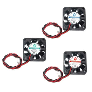 Planet Gates DC 5V/12V/24V Computer CPU Cooler Mini 4010 Cooling Fan 40x40x10mm Small Exhaust Fan for Ender 3 CR-10 3D Printer
