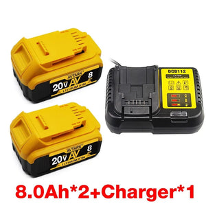 Planet Gates DCB200 20V Battery Compatible with dewalt power Tools 18V 12Ah rechargeable electric tool Lithium batteries 20V 18Volt 18v 12Ah