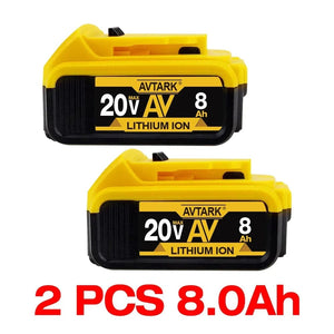 Planet Gates DCB200 20V Battery Compatible with dewalt power Tools 18V 12Ah rechargeable electric tool Lithium batteries 20V 18Volt 18v 12Ah