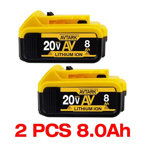 Planet Gates DCB200 20V Battery Compatible with dewalt power Tools 18V 12Ah rechargeable electric tool Lithium batteries 20V 18Volt 18v 12Ah