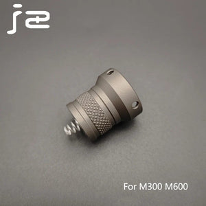 Planet Gates DE tail Cap 1 / CHINA Airsoft M600 M300 PLH-V2 Flashlight Tail Cap Switch Scout Light Metal End Cap Tactical Spotlight Dual Function Pressure Switch