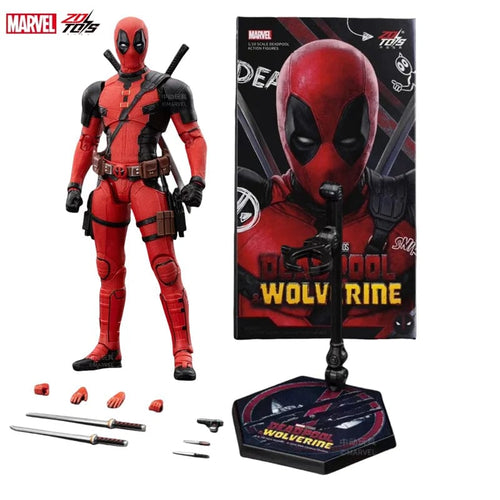 Planet Gates Deadpool 2024 movies Deadpool & Wolverine Figures ZD Toys DDeadpool & Friend Collection Adult Action Figures Kids Gift