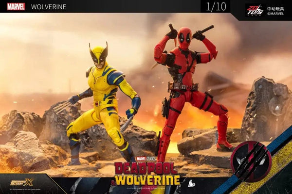 Planet Gates Deadpool 2024 movies Deadpool & Wolverine Figures ZD Toys DDeadpool & Friend Collection Adult Action Figures Kids Gift