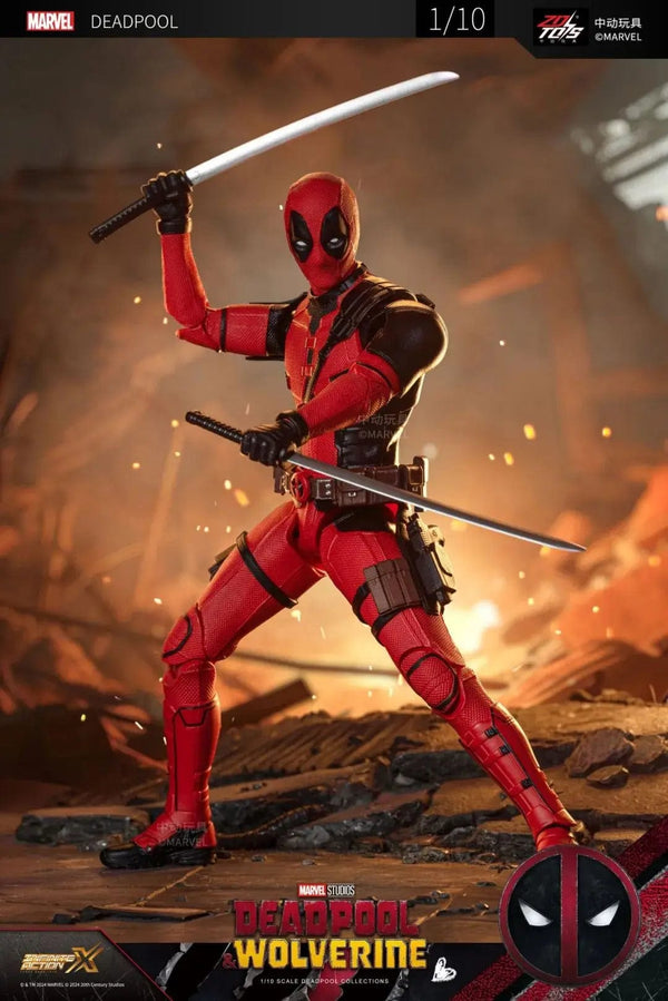 Planet Gates Deadpool 2024 movies Deadpool & Wolverine Figures ZD Toys DDeadpool & Friend Collection Adult Action Figures Kids Gift