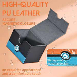 Planet Gates Deck Card Case Game PTCG 100+ Card Deck Case Storage Box MTG Board Toy Game Collection Cards Organiser  Card Deck Box Gift