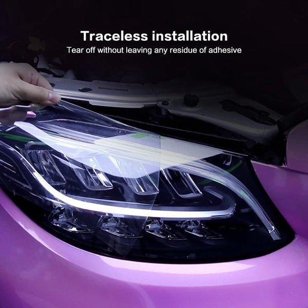 Planet Gates Deep Black / 30X200cm 30*200cm Car Headlight Tint Fog Light Taillight Smoke Black Tint Vinyl Film Waterproof Film for Headlights Car Body Film