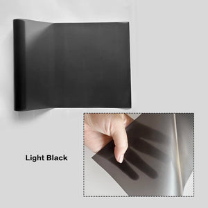 Planet Gates Deep Black / 30X200cm 30*200cm Car Headlight Tint Fog Light Taillight Smoke Black Tint Vinyl Film Waterproof Film for Headlights Car Body Film