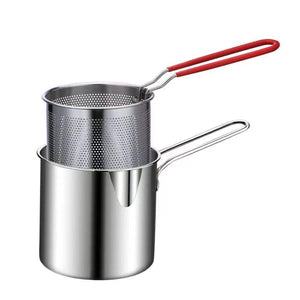 Planet Gates Deep Fry Delicious Meals With This Japanese Tempura Frying Pot - Perfect For French Fries, Chicken & More!