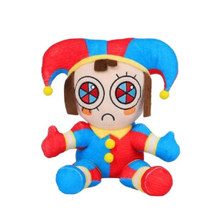 Planet Gates DeepPink The Amazing Digital Circus Plush Pomni and Jax Plushie Doll Toys Cute Stuffed Animal Birthday for Kids Children Christmas