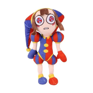 Planet Gates DeepPink The Amazing Digital Circus Plush Pomni and Jax Plushie Doll Toys Cute Stuffed Animal Birthday for Kids Children Christmas
