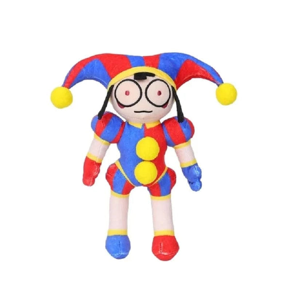 Planet Gates DeepPink The Amazing Digital Circus Plush Pomni and Jax Plushie Doll Toys Cute Stuffed Animal Birthday for Kids Children Christmas